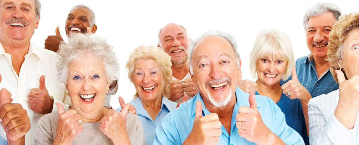 Group Of Elderly Showing Thumbs Up - Home Care Sydney - ESP Healthcare