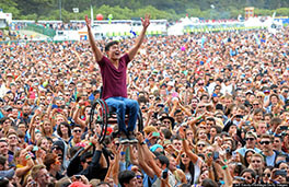 Man In Wheelchair At Concert - Care For Disabled - ESP Healthcare